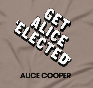 GET ALICE ELECTED! Unisex t-shirt