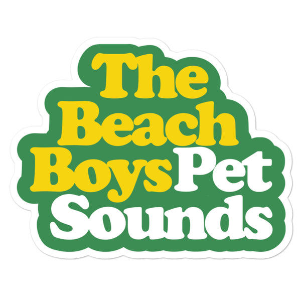 Pet Sounds Bubble-free stickers