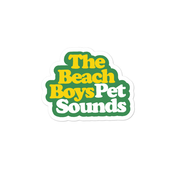 Pet Sounds Bubble-free stickers