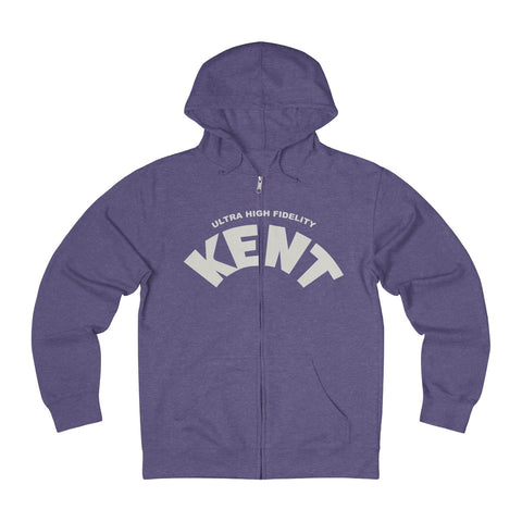 KENT Records Unisex French Terry Zip Hoodie