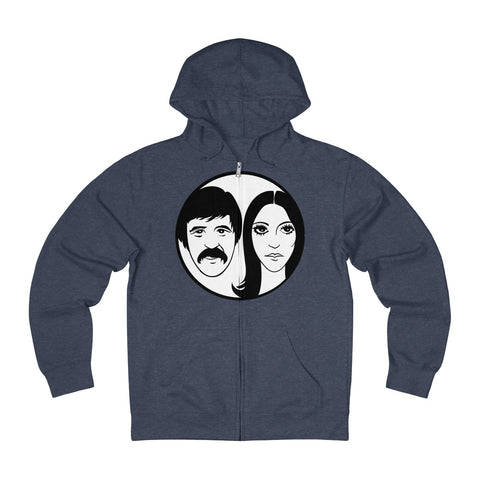 Sonny and Cher Unisex French Terry Zip Hoodie