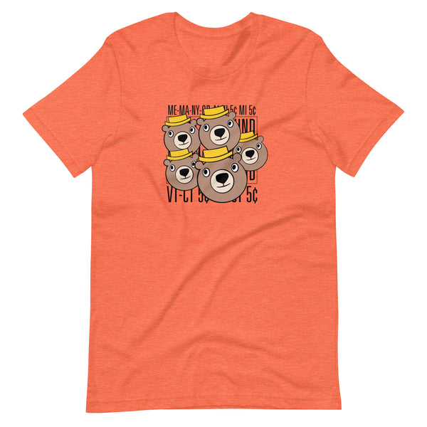 FIVE BEARS Unisex t-shirt