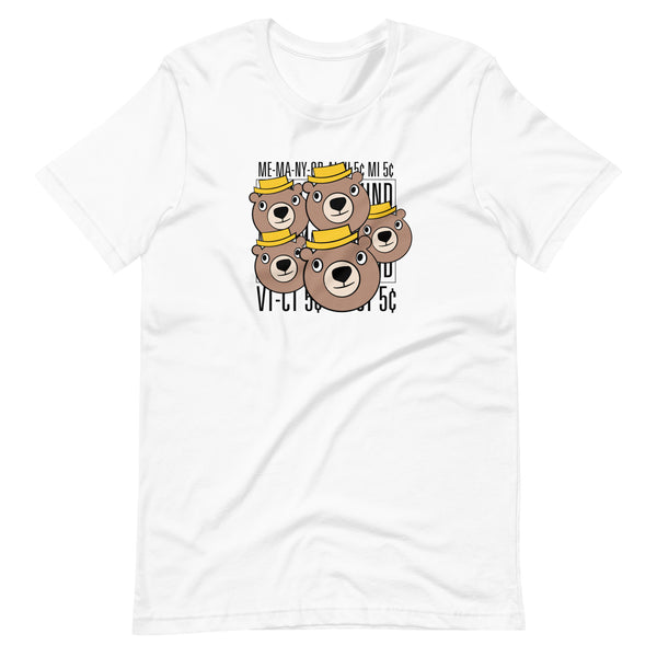 FIVE BEARS Unisex t-shirt